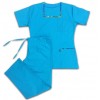 Costum Medical bumbac & elastan - Cambrat Bren