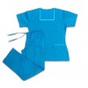 Costum Medical bumbac & elastan - Cambrat Bren
