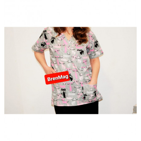 Bluza medcala imprimata Aristocrat