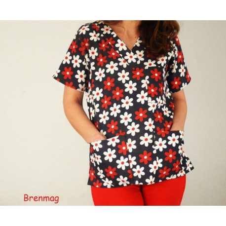 Bluza medcala imprimata anchior - Adelle 01