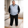 Pijama Barbati Maneca Lunga 3XL- 6XL